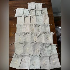 32 Kendra Scott Dust Bags Used